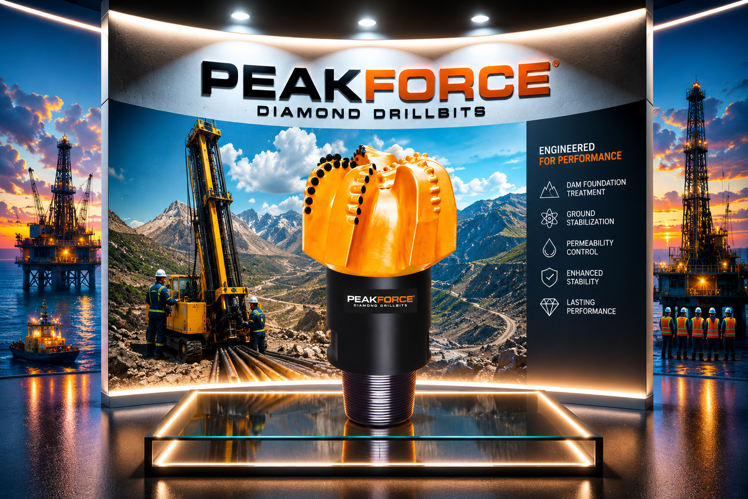 12 ¼ PTW1666 PDC Matkap Ucu